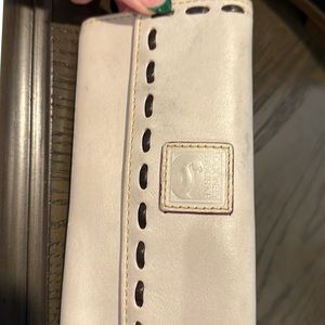 Dooney beige wallet